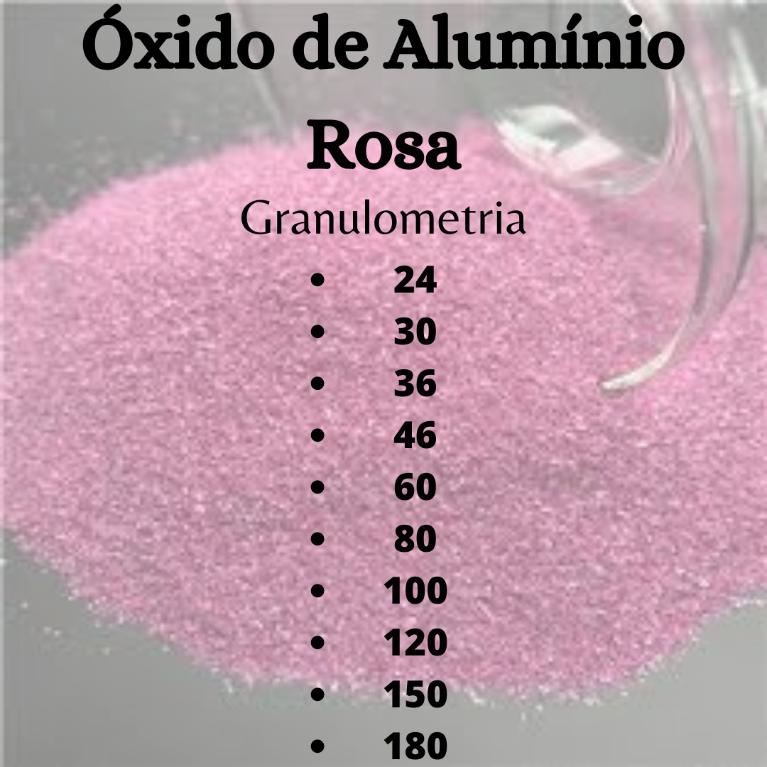 óxido de alumínio rosa
